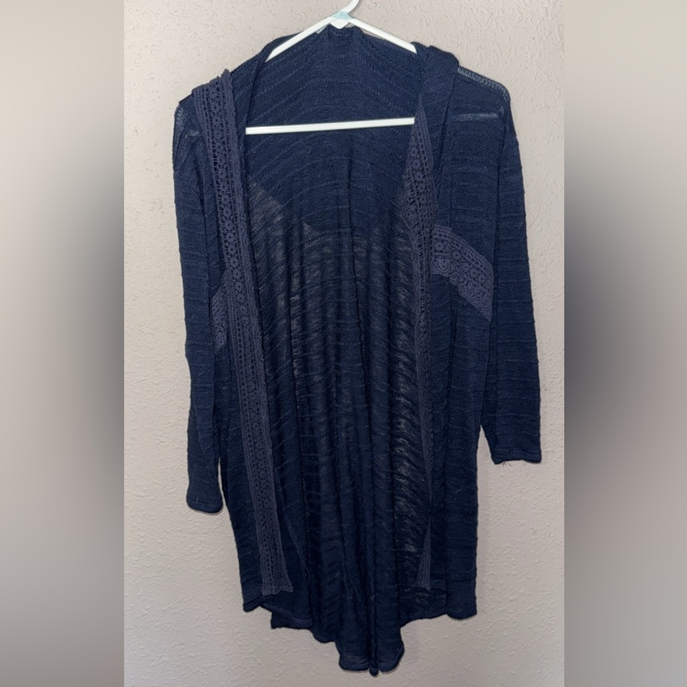 Maurices Dark Blue Women's Cardigan